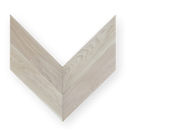 CTC Eingineered White Oak Chevron, Unfinished, Bevelled & Brushed 14x90x600mm