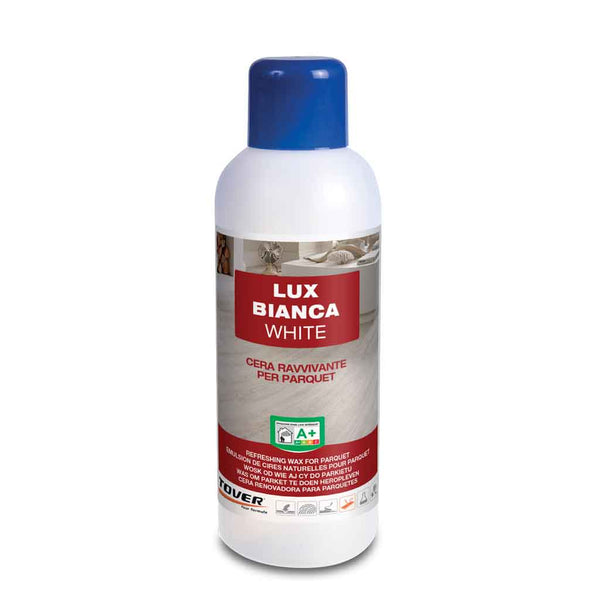 TOVER Lux White - Refreshing wax for parquet 1ltr